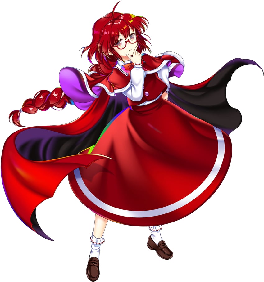 okazaki yumemi (touhou and 1 more) drawn by rotte_(1109)