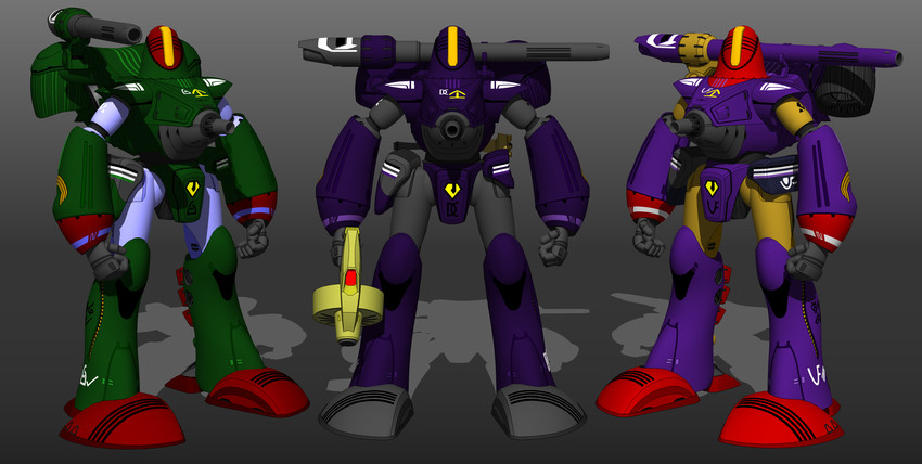 nousjadeul-ger, quamzin kravshera, and boddole zer (macross and 1 more) drawn by tyo0911