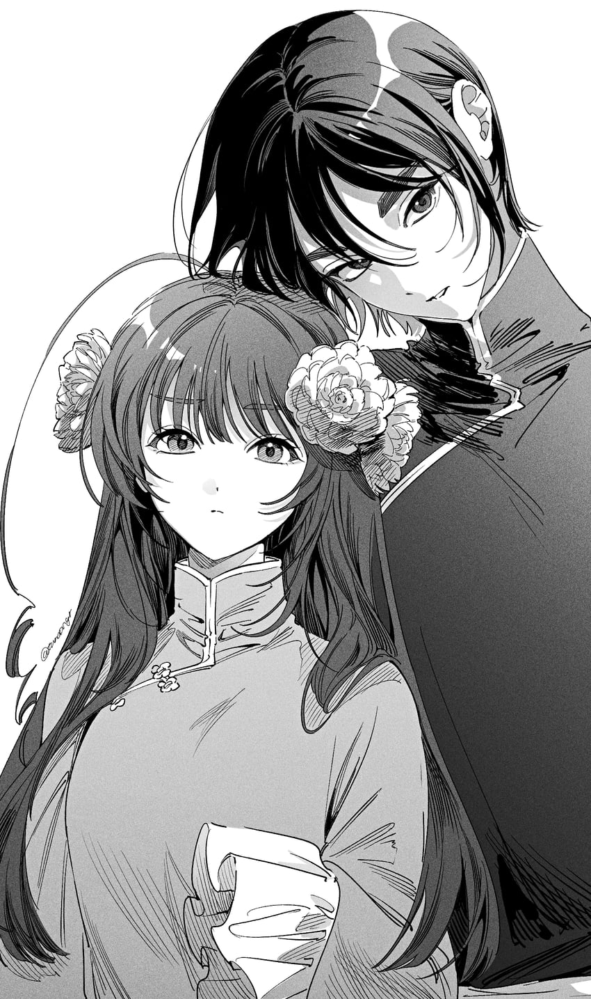 taiwan and hong kong (axis powers hetalia) drawn by tunaongr