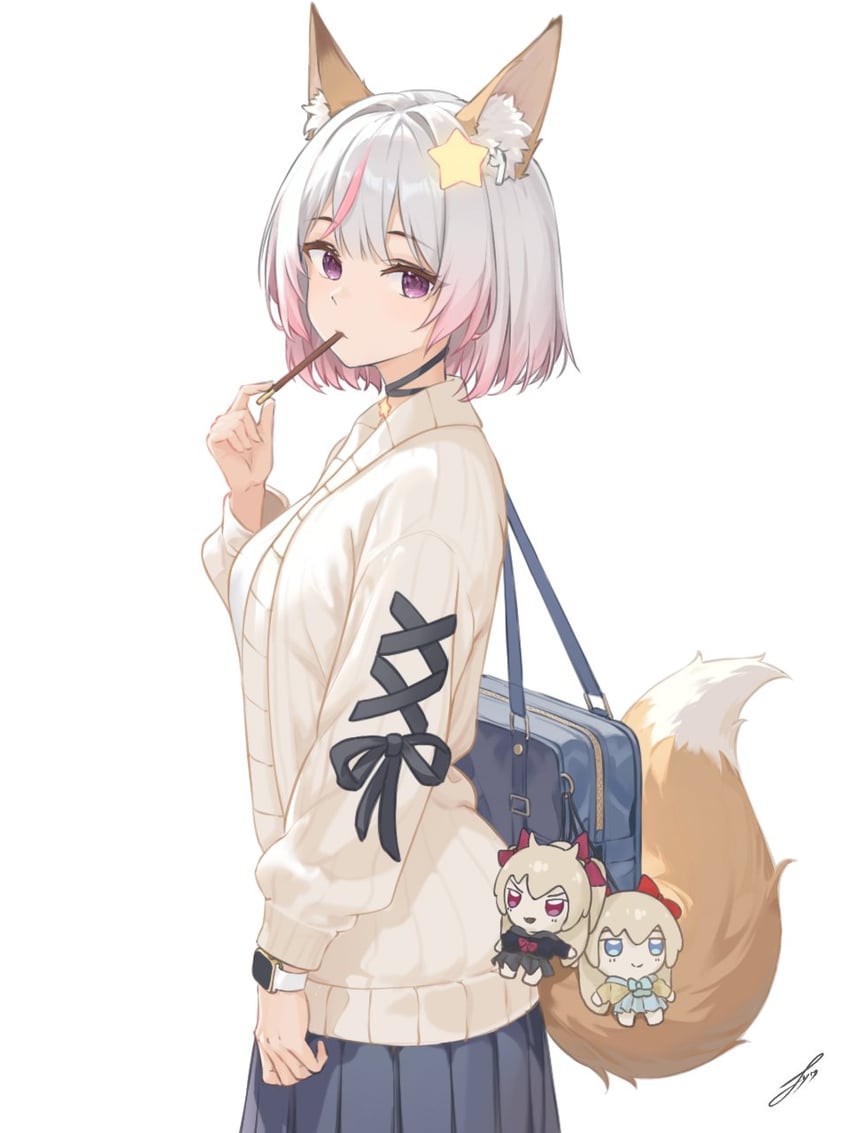 neuro-sama, evil neuro-sama, and annytf (indie virtual youtuber and 1 more) drawn by ecchicalpi