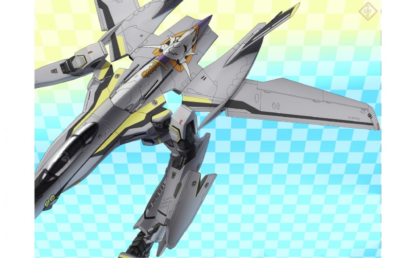 vf-25 and ozma lee (macross and 1 more) drawn by raybar