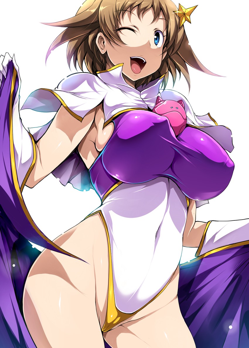haro, meer campbell, and nanase nanami (gundam and 3 more) drawn by tsukasawa_takamatsu