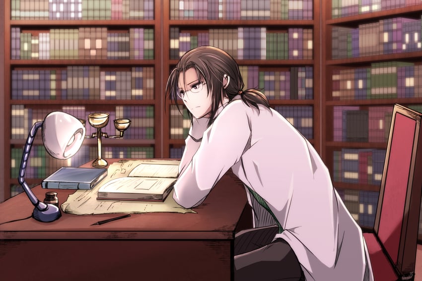 professor houjou (final fantasy and 1 more) drawn by nanao_(zonzonsh)