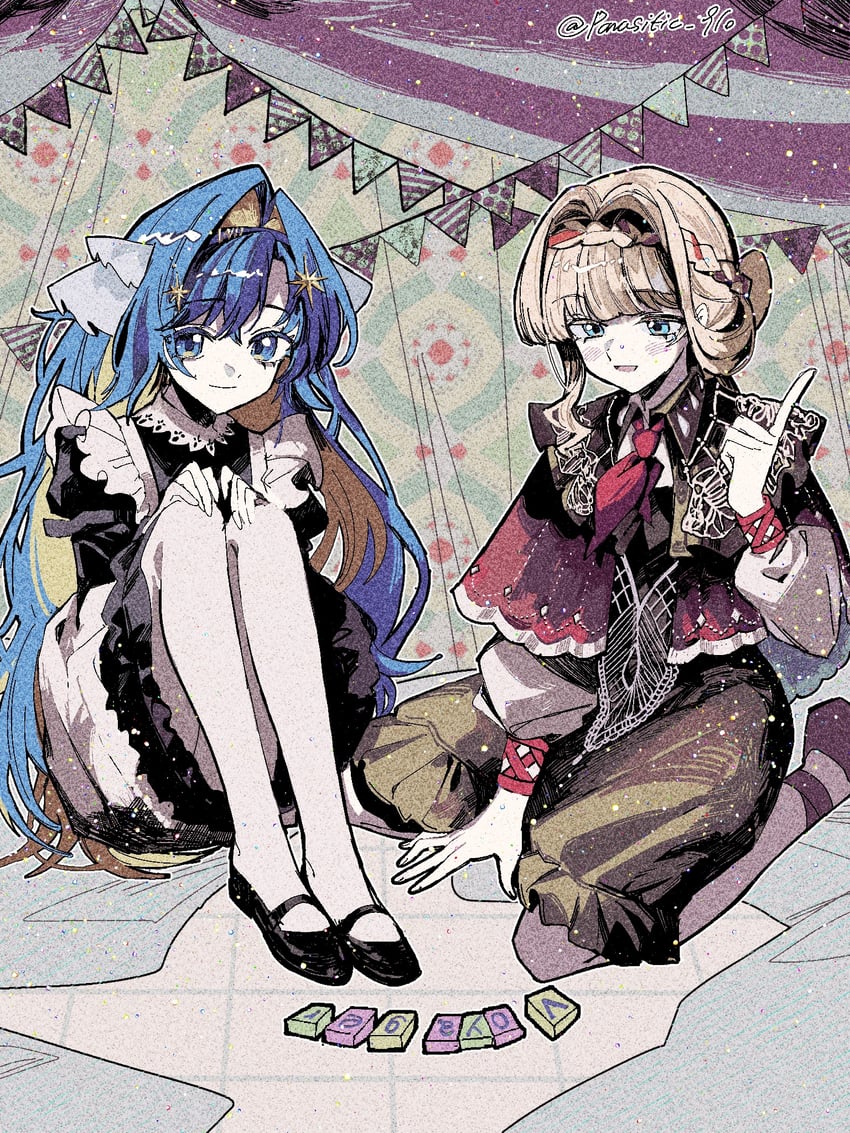 voyager and kiperina (reverse:1999) drawn by yuzu_(parasitic_910)