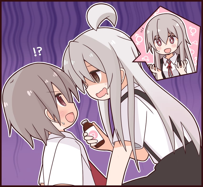 oyama mahiro and senkawa minato (onii-chan wa oshimai!) drawn by goron_(phde2424)