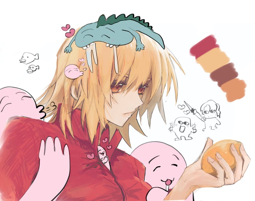 cagalli yula athha and athrun zala (gundam and 1 more) drawn by she_(morianosu)