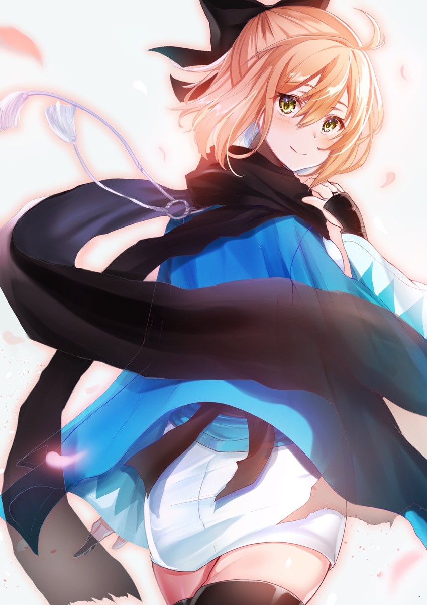 okita souji (fate and 1 more) drawn by felnemo
