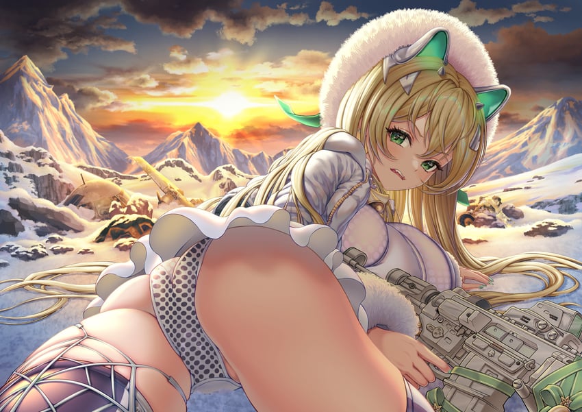 rupee (goddess of victory: nikke) drawn by toyo_(wlz7370)
