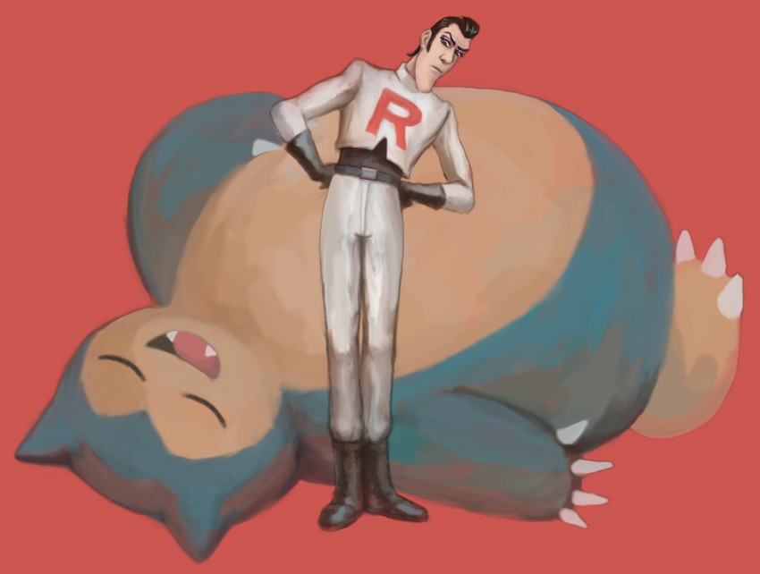snorlax and robbie rotten (pokemon and 1 more) drawn by cortoony