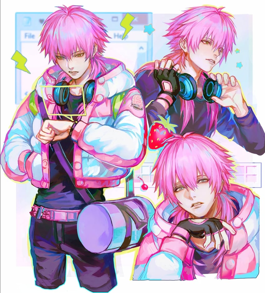 seragaki aoba (microsoft windows and 2 more) drawn by thijkoij