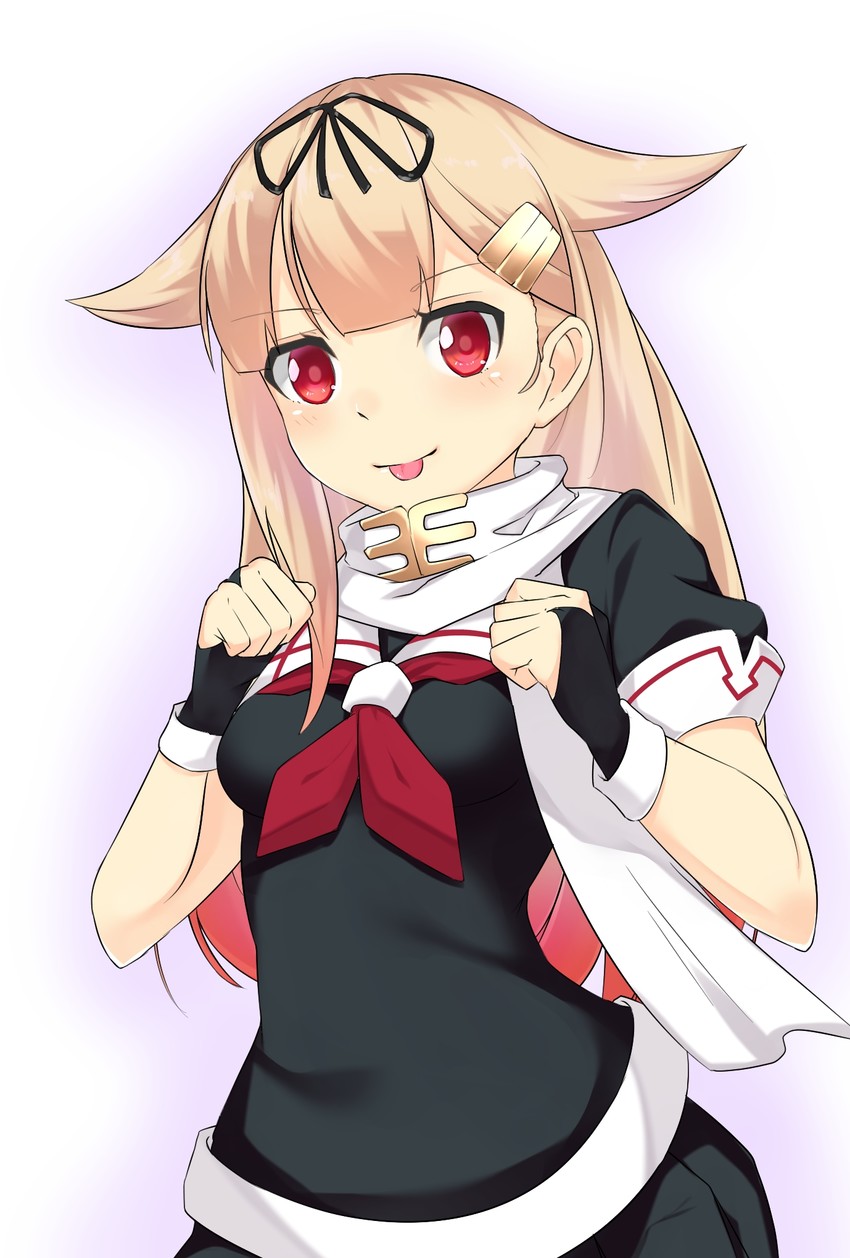 yuudachi and yuudachi kai ni (kantai collection) drawn by abogado