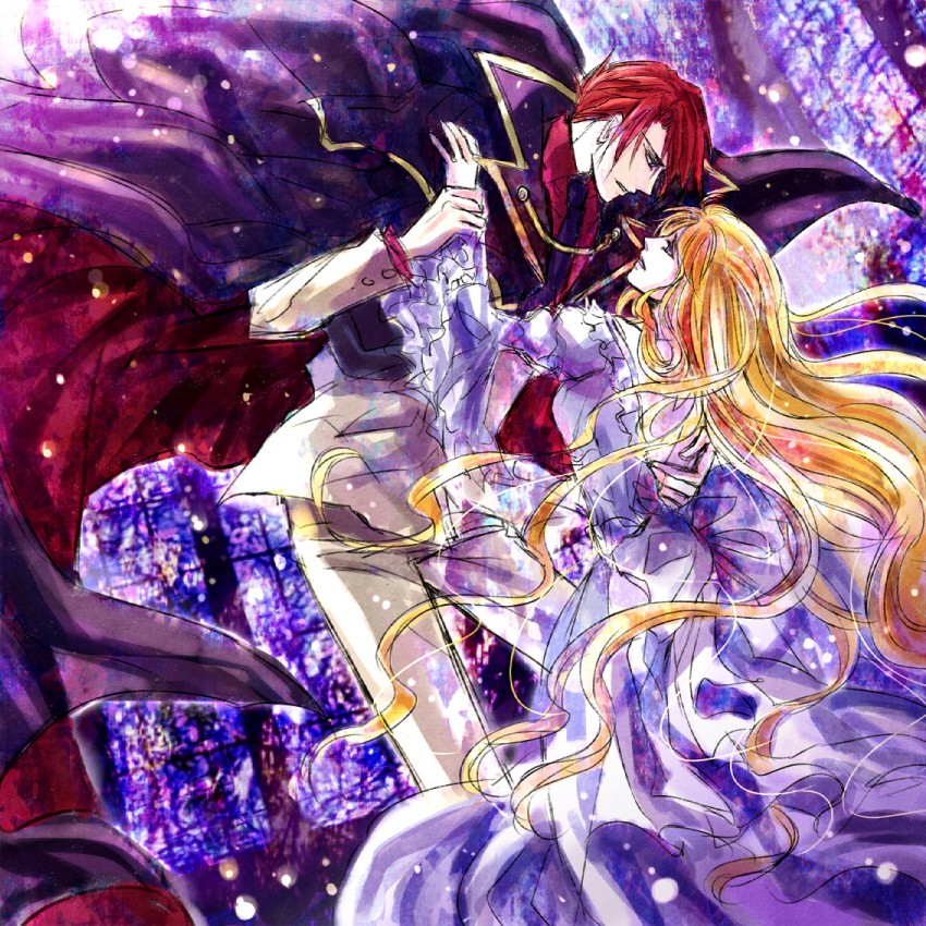 beatrice and ushiromiya battler (umineko no naku koro ni) drawn by kaoru