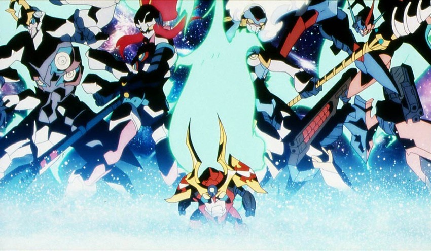 tengen toppa yoko w tank, tengen toppa solvernia, tengen toppa enki durga, tengen toppa lagann, and tengen toppa grappal (tengen toppa gurren lagann)
