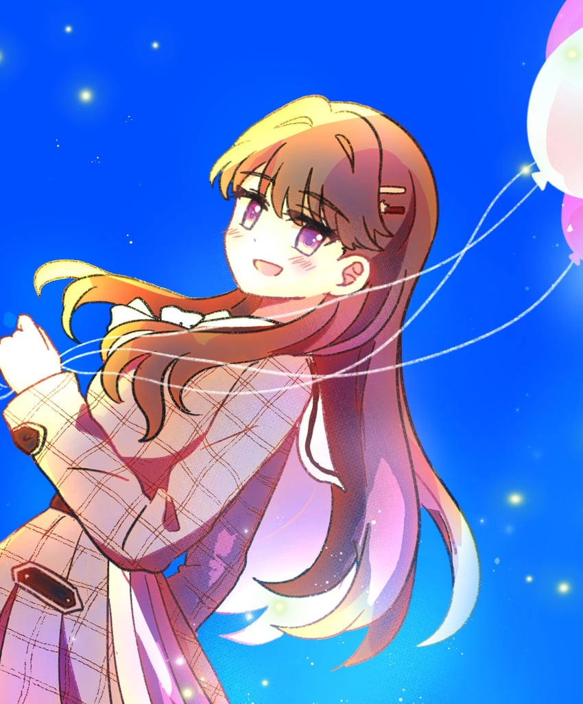 fujishima megumi (love live! and 1 more) drawn by watage_modoki