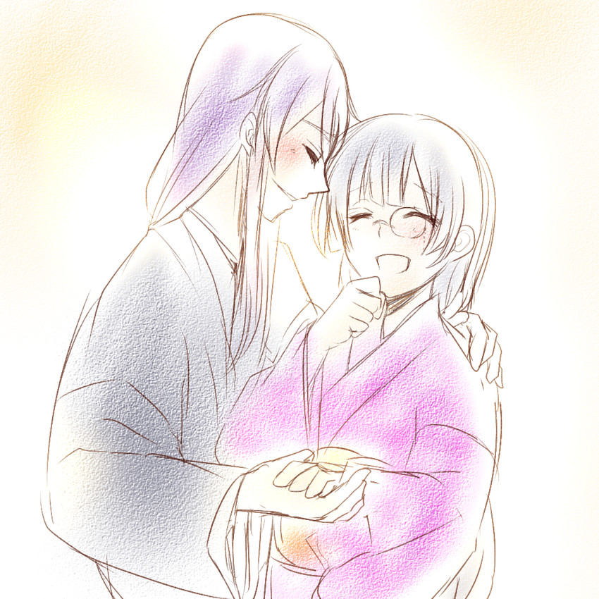 megurine luka and kamui gakupo (vocaloid and 2 more) drawn by seasnow