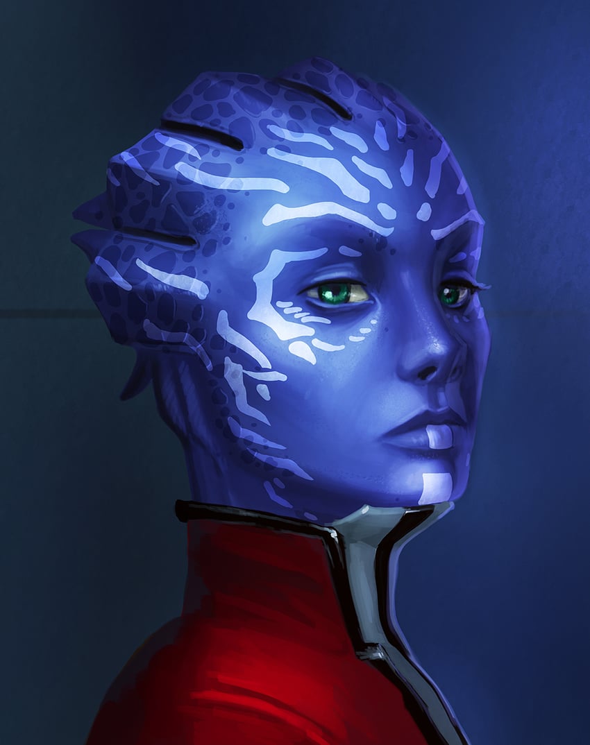 mass effect drawn by luckyfk