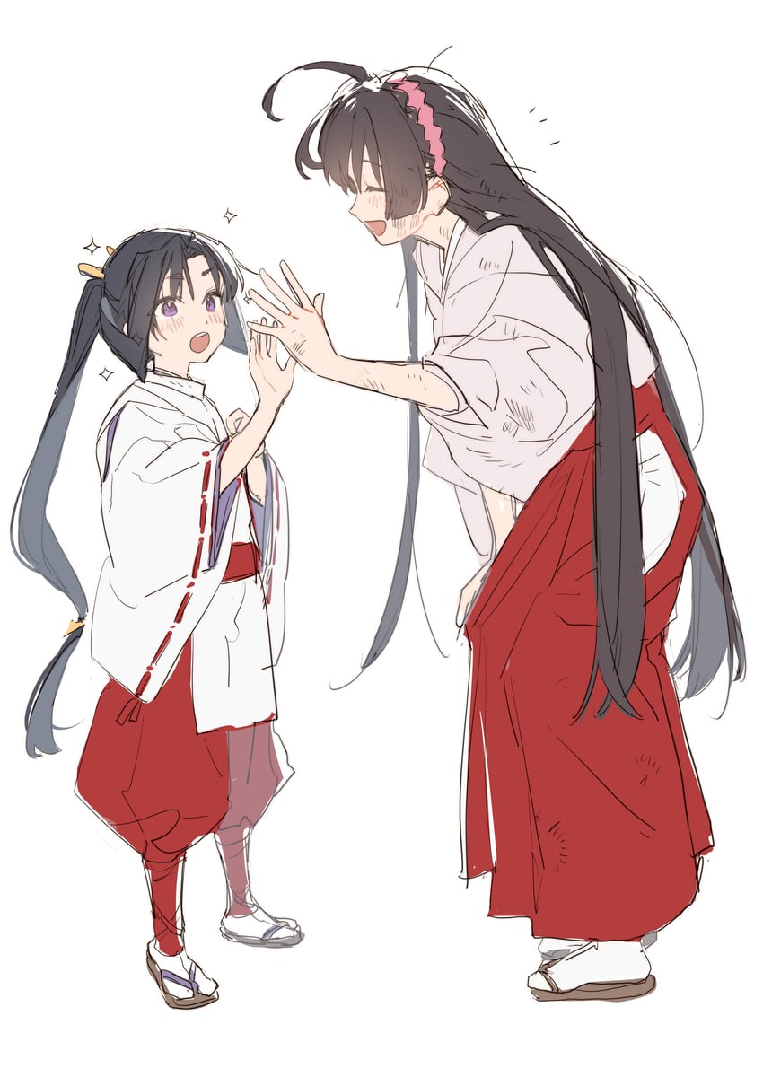 houjou tokiyuki and mochizuki ayako (nige jouzu no wakagimi) drawn by tefco