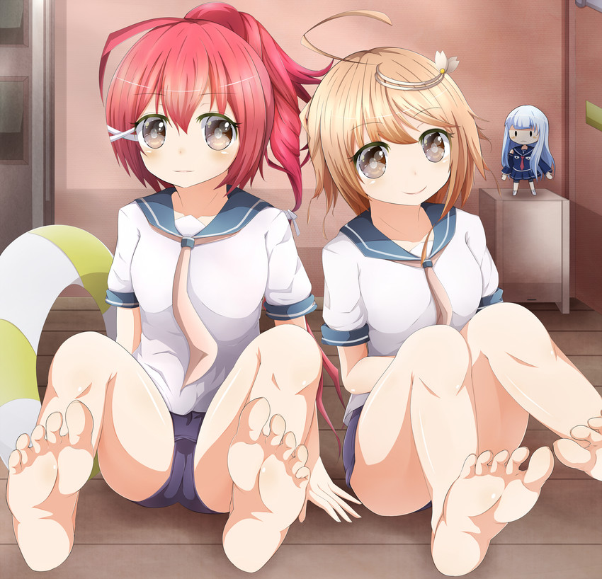 i-58, i-168, and iona (kantai collection and 1 more) drawn by masa_masa