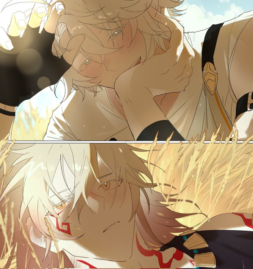 phainon and mydei (honkai and 1 more) drawn by ch203r