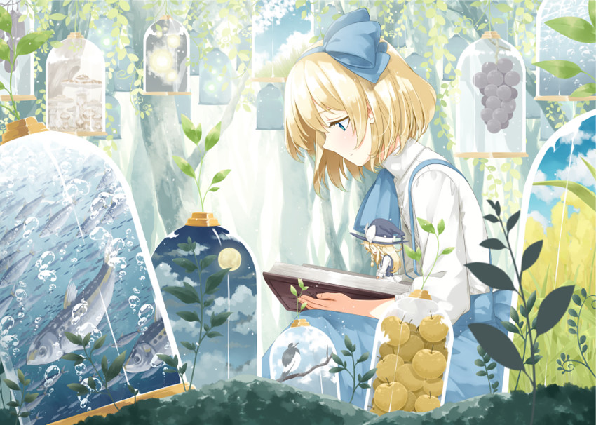kirisame marisa and alice margatroid (touhou) drawn by sakuraba_yuuki