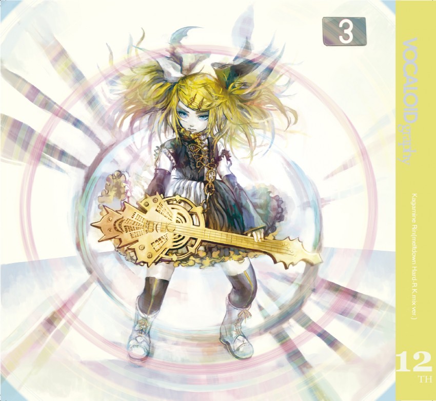 kagamine rin (vocaloid and 1 more) drawn by tomatika