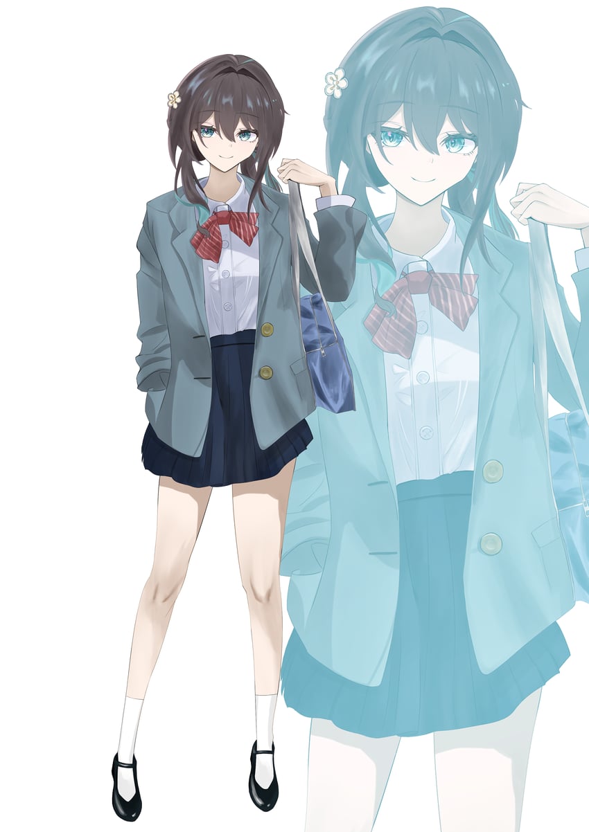 ruan mei (honkai and 1 more) drawn by 0tmz4_09