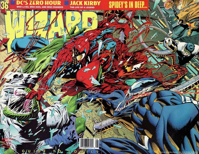 spider-man, venom, doctor octopus, carnage, otto octavius, and 2 more (marvel and 1 more)