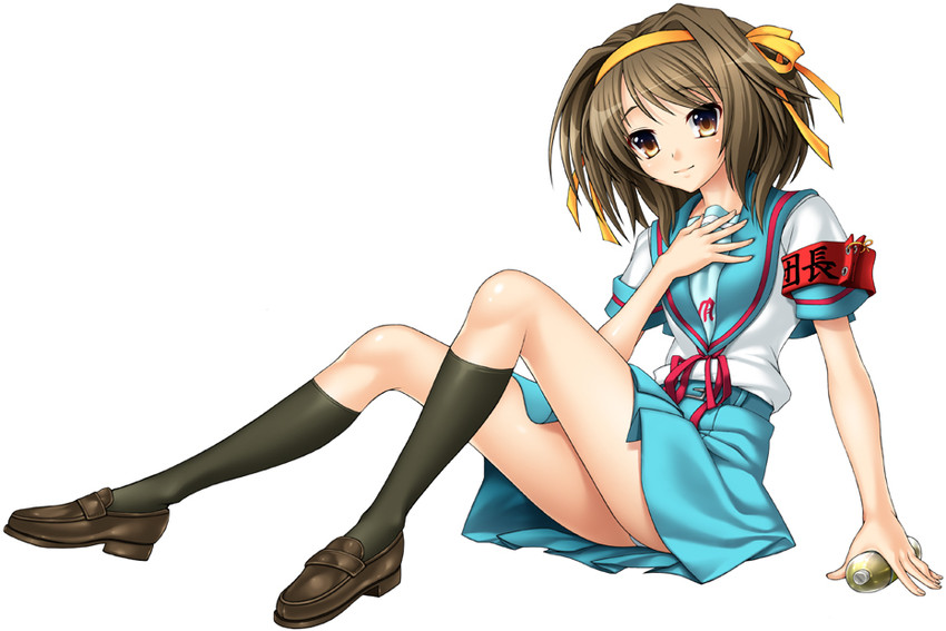 suzumiya haruhi (suzumiya haruhi no yuuutsu) drawn by 440_(straight440)