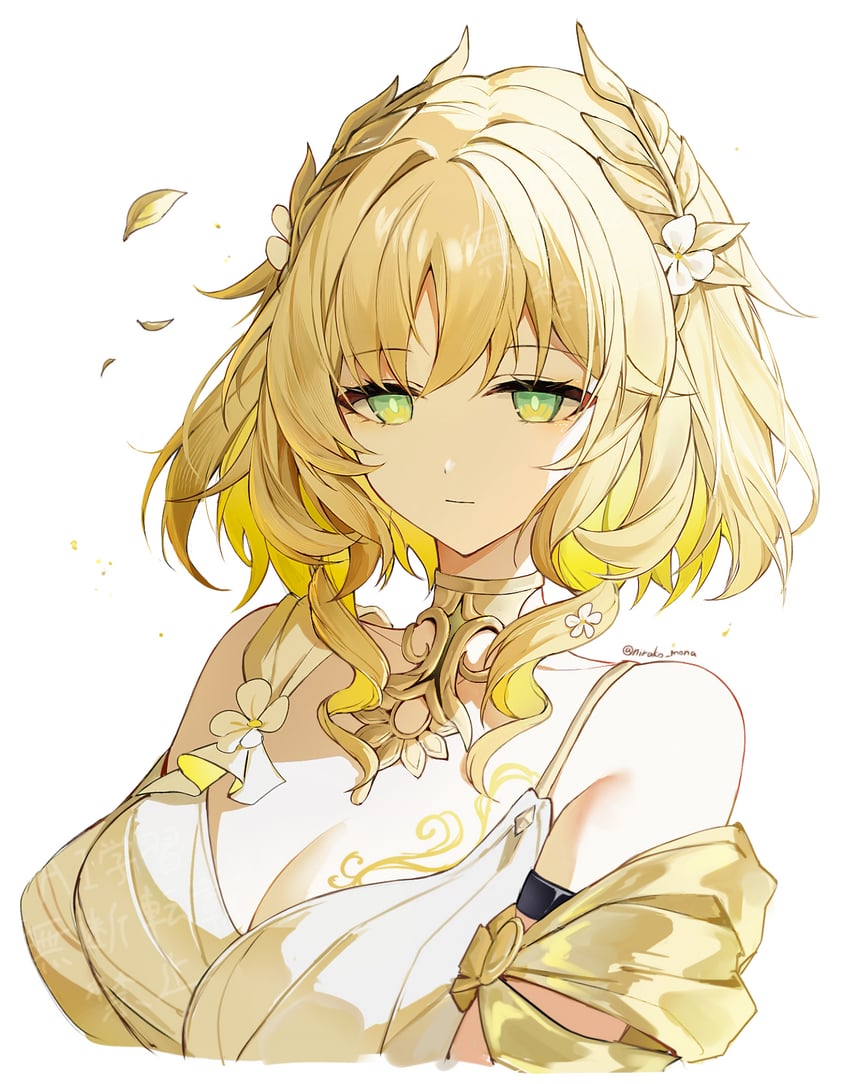 aglaea (honkai and 1 more) drawn by nirako_mona