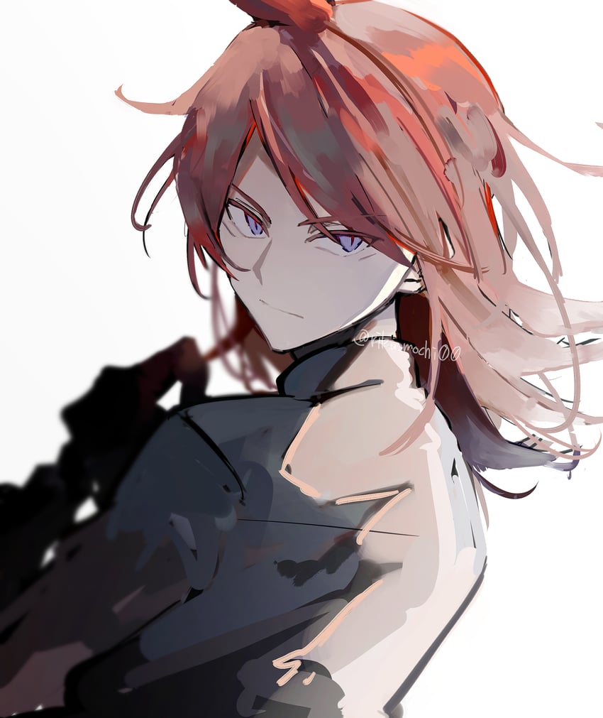 silver (pokemon and 1 more) drawn by riku_mochi00
