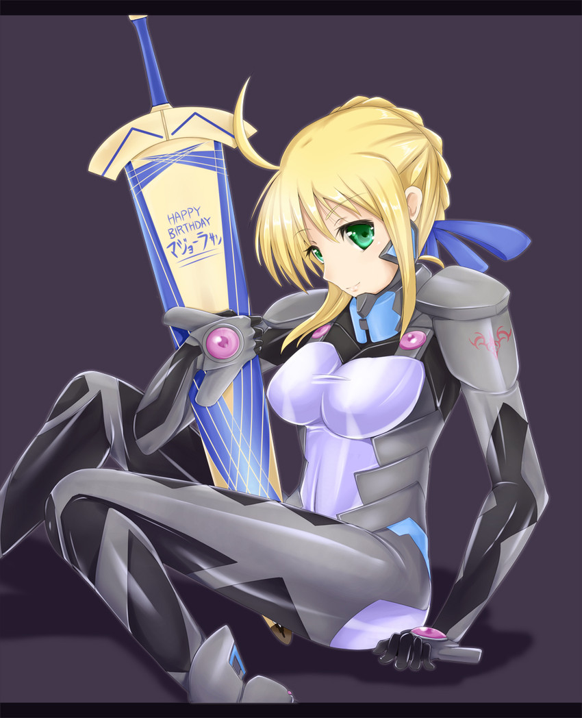 artoria pendragon and saber (fate and 3 more) drawn by tipo_(tipoplaza)