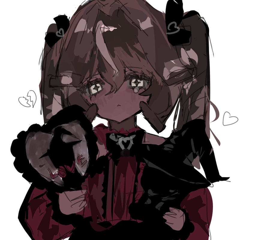 black forest cookie (cookie run and 1 more) drawn by kitty_17a