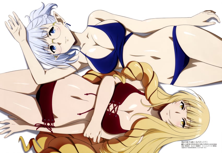beta and rose oriana (megami magazine and 1 more) drawn by noda_yasuyuki