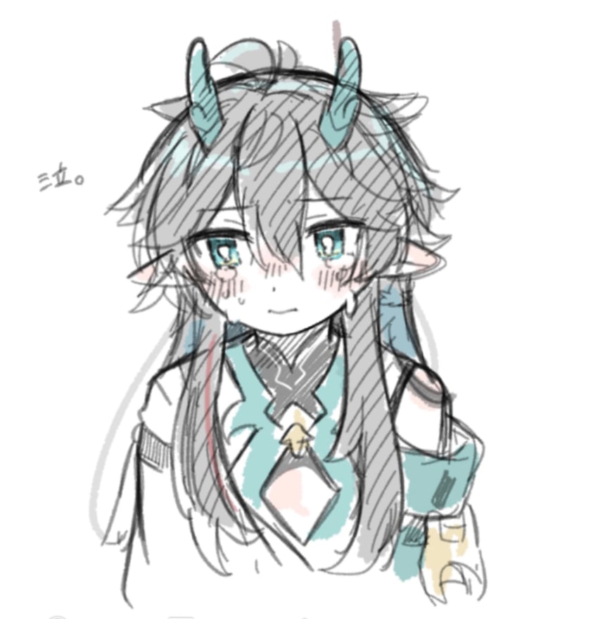 dan heng (honkai and 1 more) drawn by hara_(nanohara)