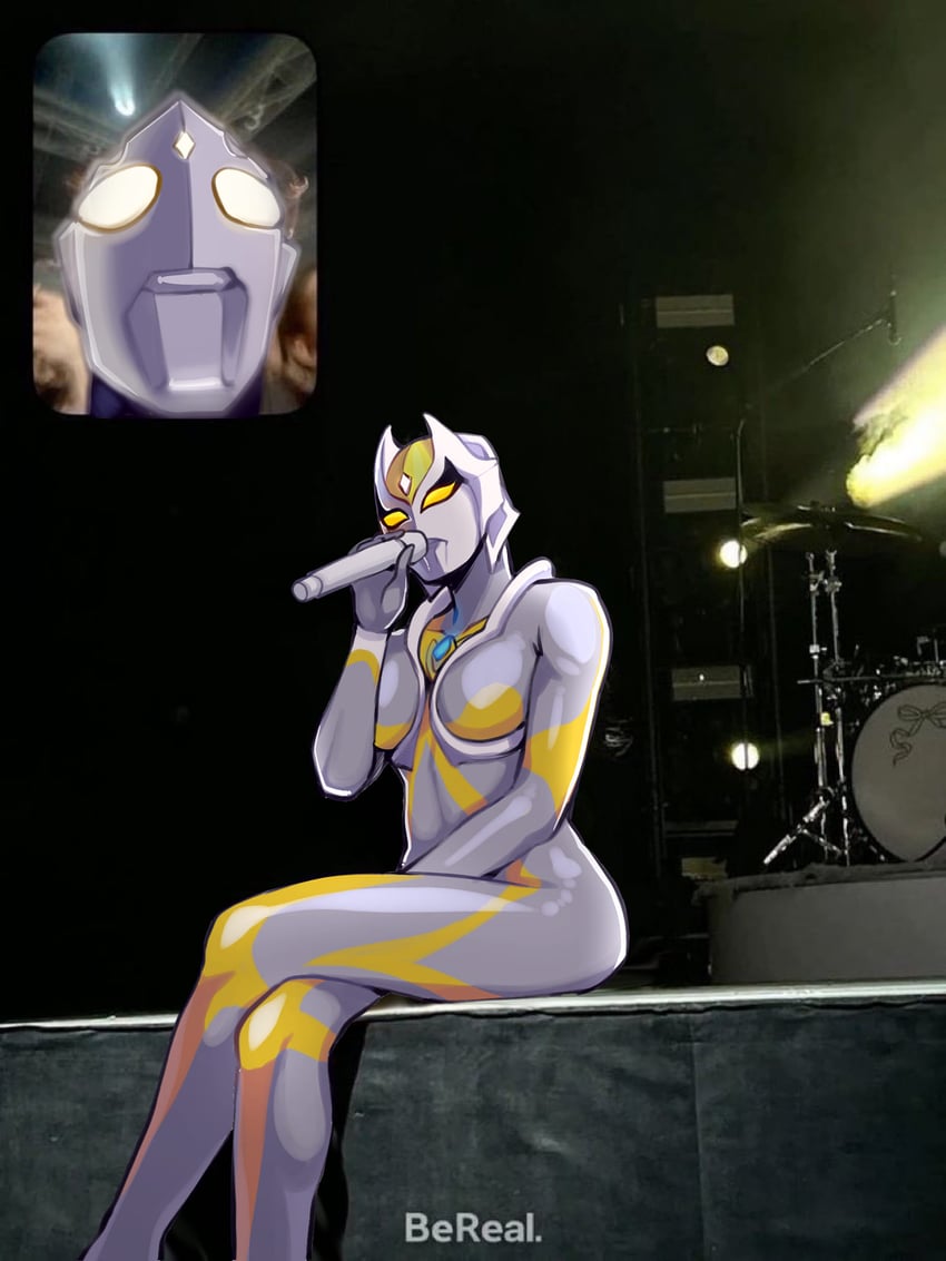 ultraman tiga and camearra (ultra series and 2 more) drawn by butter_sugoi