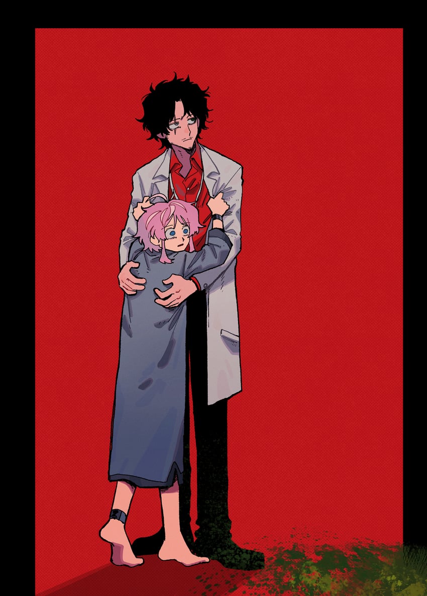 amemura ramuda and amayado rei (hypnosis mic) drawn by 79x_(ox79xo)