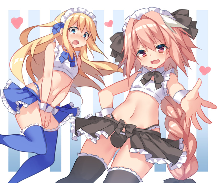 astolfo and chevalier d'eon (fate and 2 more) drawn by craytm