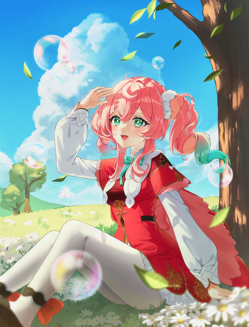 hyacine (honkai and 1 more) drawn by soymilk_arts2