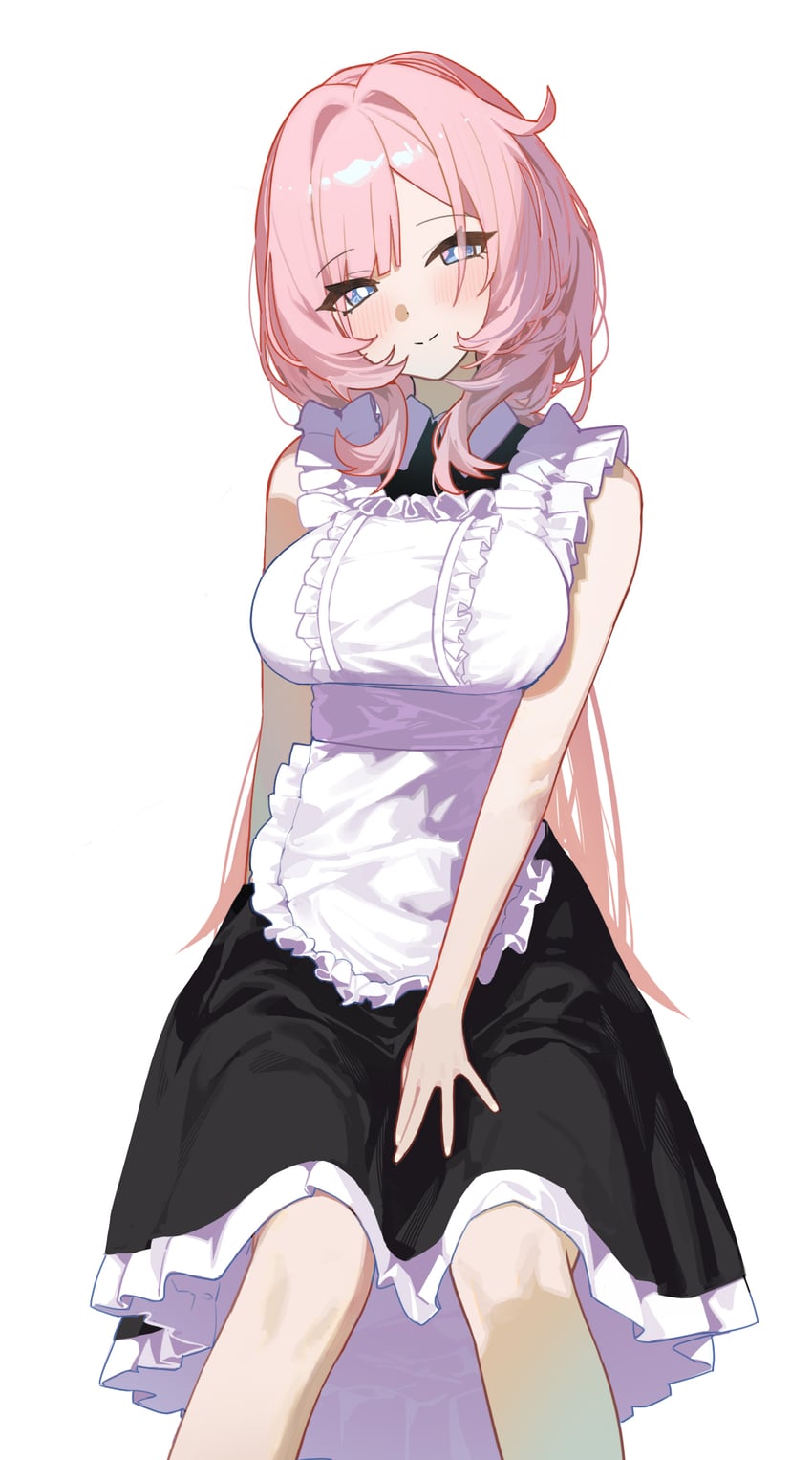 elysia (honkai and 1 more) drawn by kawa_tamago