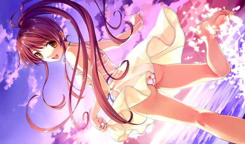 miyamae tomoka (suiheisen made nan mile?) drawn by cradle_(circle) and misaki_kurehito