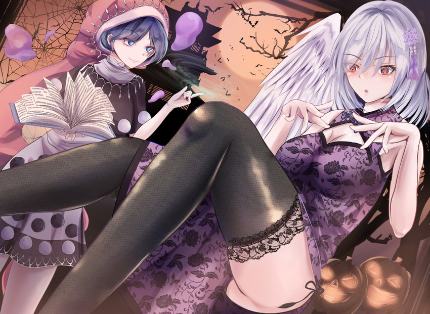 kishin sagume and doremy sweet (touhou) drawn by niradama_(nira2ratama)