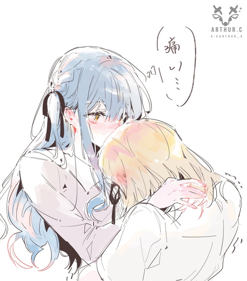 togawa sakiko and misumi uika (bang dream! and 1 more) drawn by arthur_c