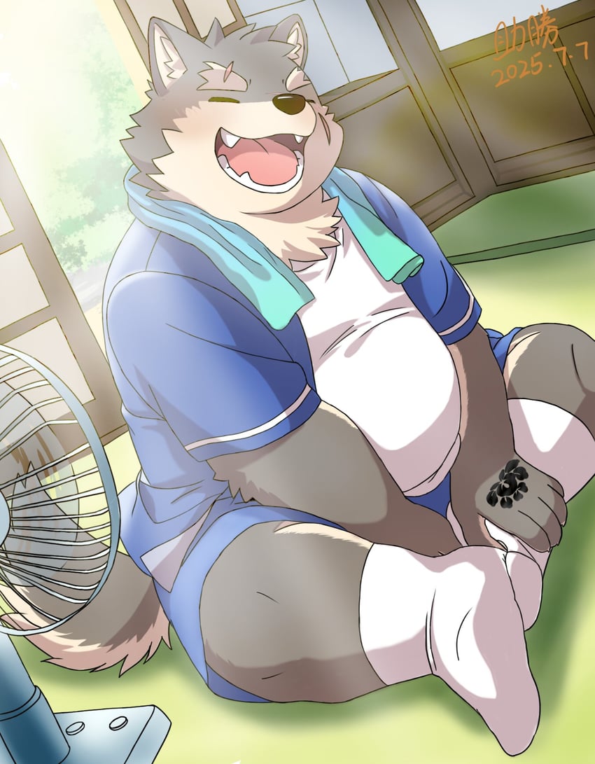 moritaka (tokyo afterschool summoners) drawn by assist_victory