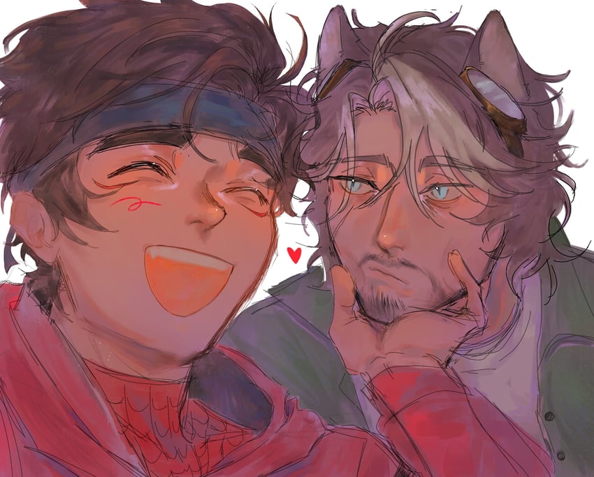 roier and cellbit (minecraft youtube and 1 more) drawn by yeah69191347578