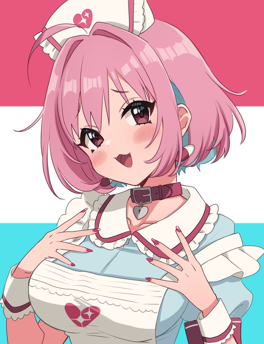 yumemi riamu (idolmaster and 2 more) drawn by sukoyaka_(100hituzi)