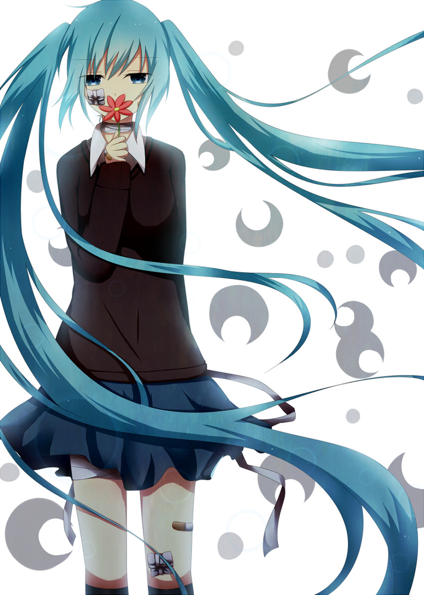 hatsune miku (vocaloid and 1 more) drawn by yuki_(yuzuki)