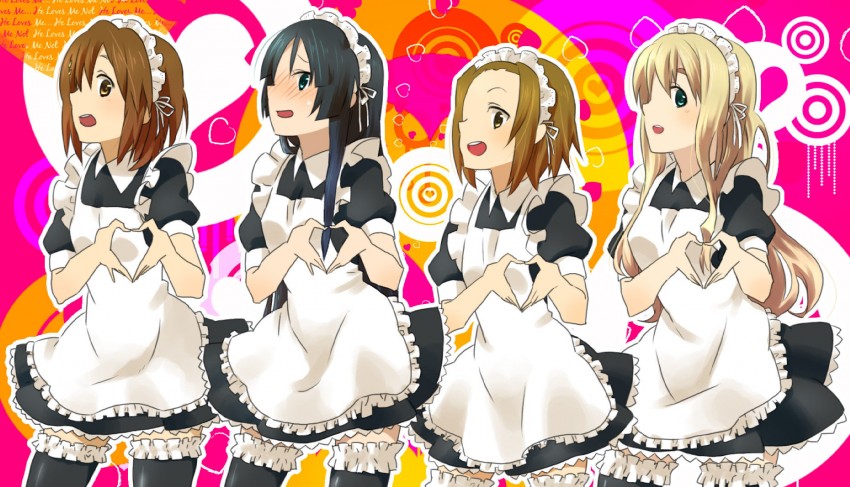 akiyama mio, hirasawa yui, tainaka ritsu, and kotobuki tsumugi (k-on!) drawn by sabo_(fuya_2)