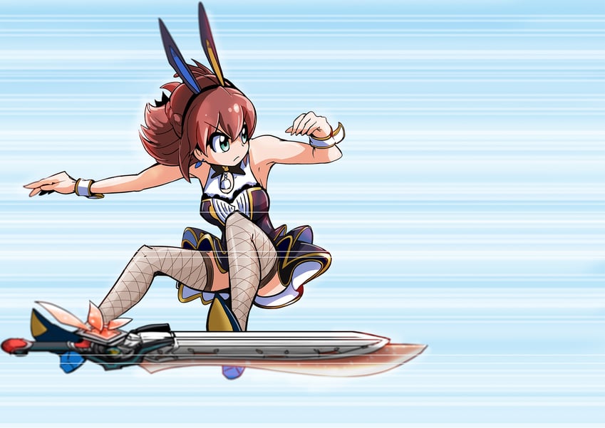 hoshitsuki miki (battle girl high school and 1 more) drawn by kou_excite