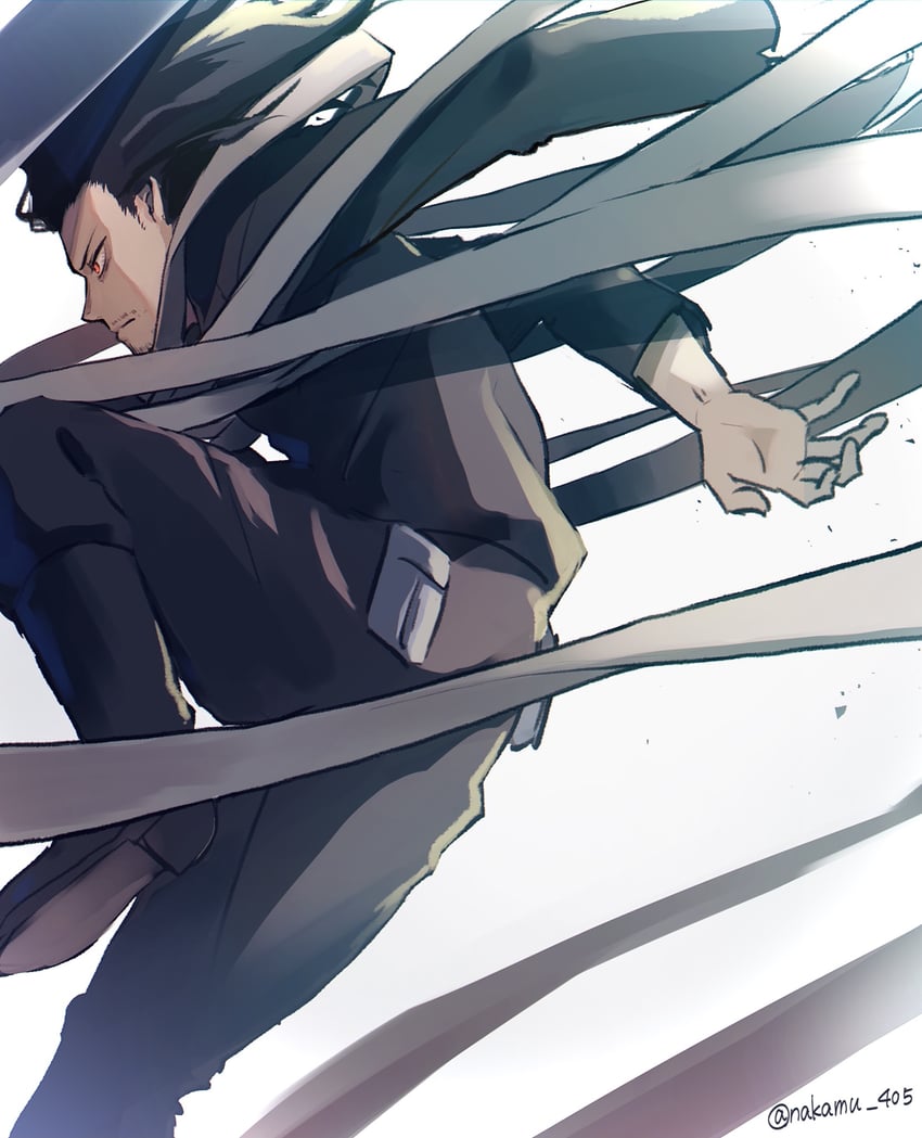 aizawa shota (boku no hero academia) drawn by nakamu_405