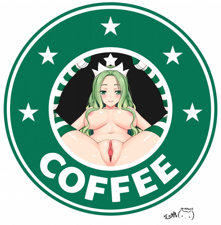 starbucks siren (starbucks) drawn by ppshex